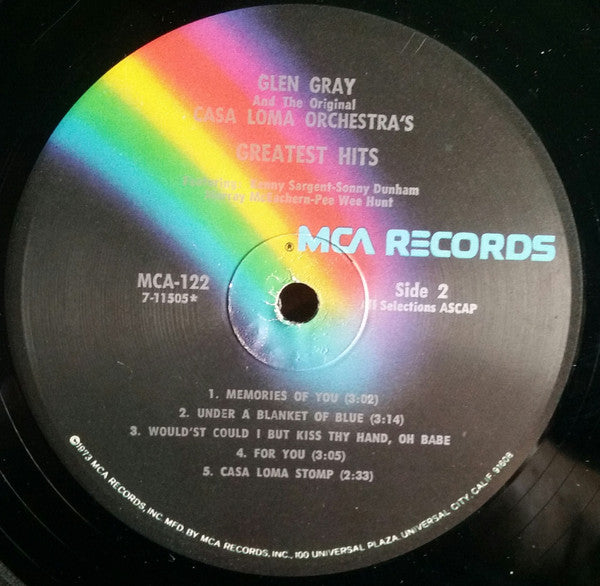 Glen Gray & The Casa Loma Orchestra : Greatest Hits (LP, Comp, RE)