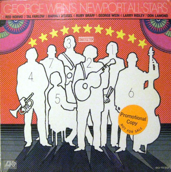 George Wein & The Newport All-Stars : George Wein's Newport All-Stars (LP, Album, Promo)