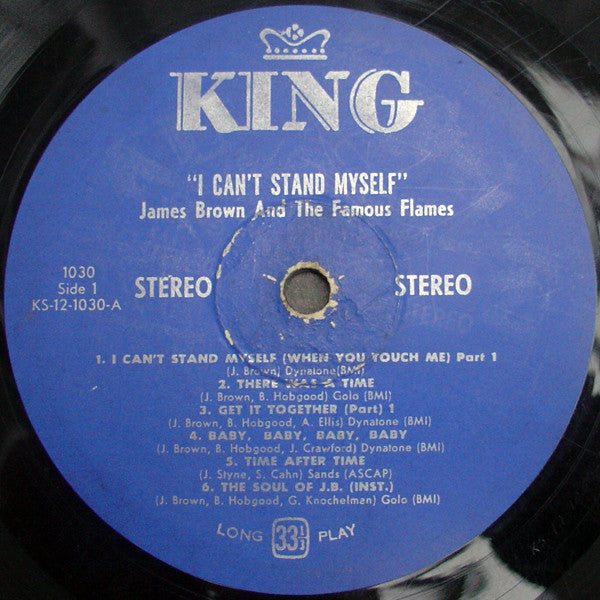 James Brown And The Famous Flames* : I Can't Stand Myself When You Touch Me (LP, Album)