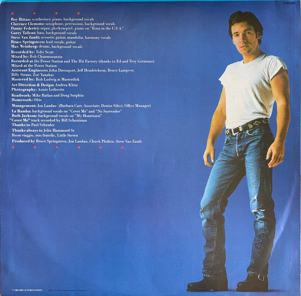 Bruce Springsteen : Born In The U.S.A. (LP, Album, Con)