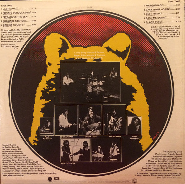 Edward Bear : Edward Bear (LP, Album, Win)