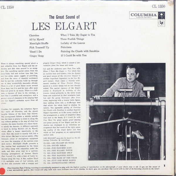 Les Elgart : The Great Sound Of Les Elgart (LP, Album, Mono)