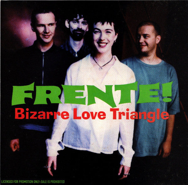 Frente! : Bizarre Love Triangle (CD, Single, Promo)