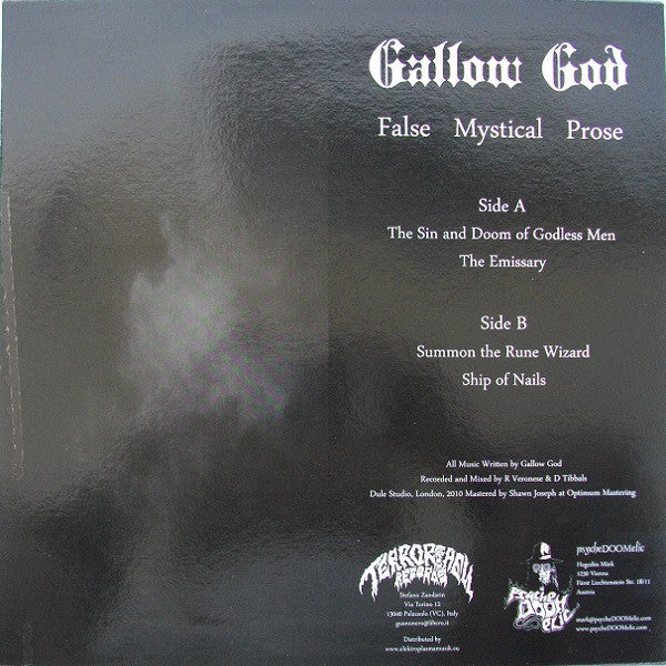 Gallow God : False Mystical Prose (LP, EP, Ltd)