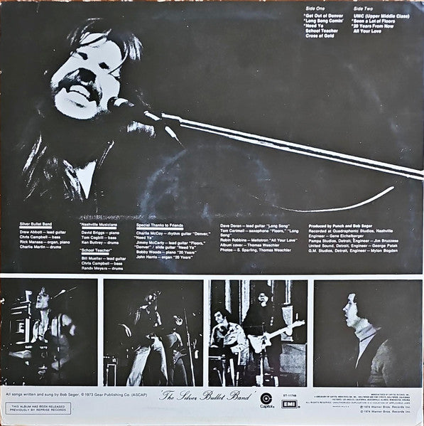 Bob Seger : Seven (LP, Album, RE, Jac)