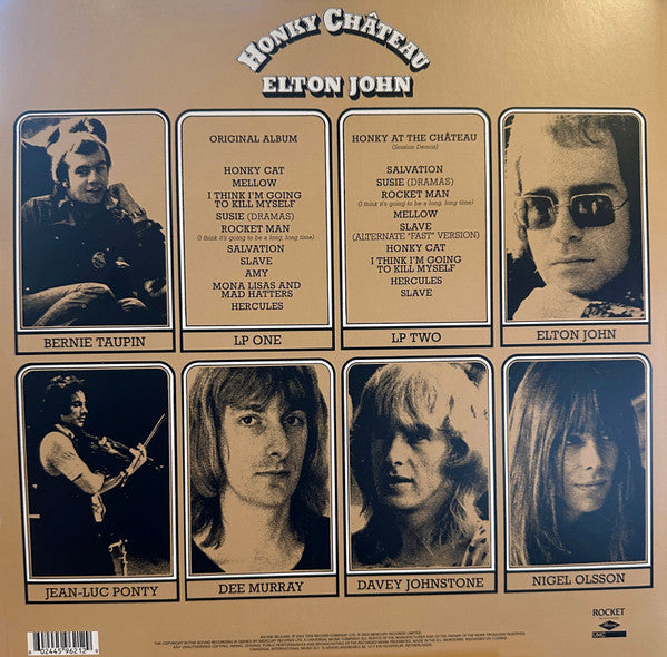 Elton John : Honky Chateau (2xLP, Album, RE, Gat)