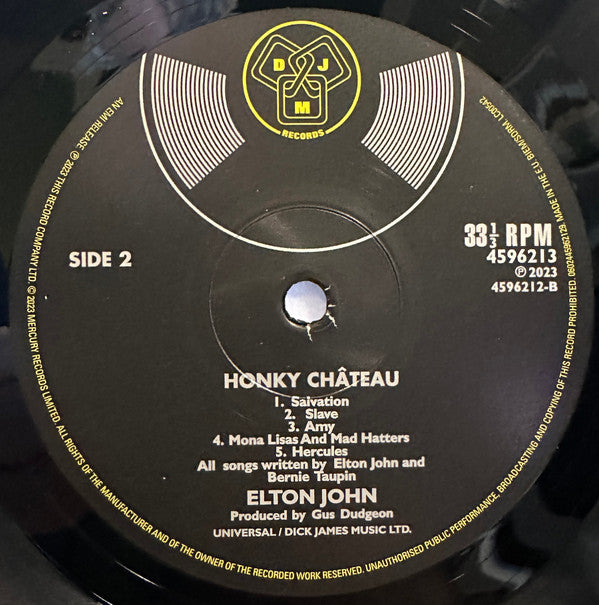 Elton John : Honky Chateau (2xLP, Album, RE, Gat)
