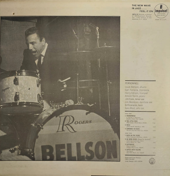 Louis Bellson : Thunderbird (LP, Album, RE)