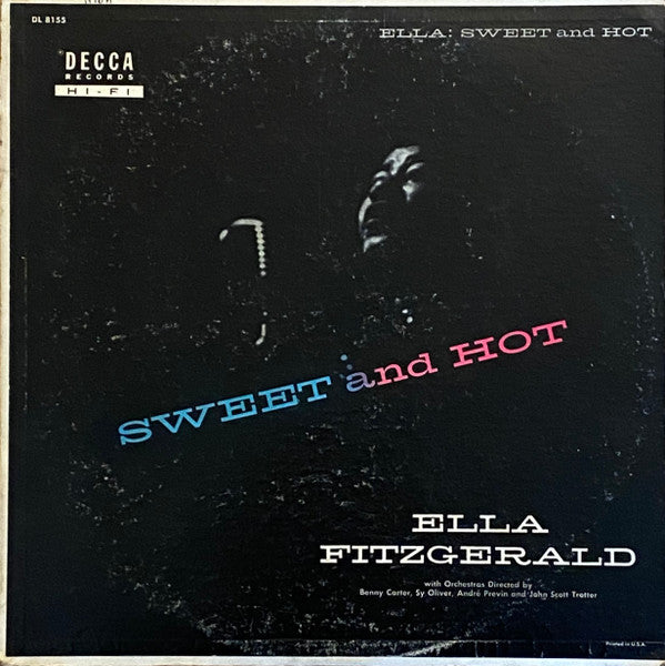 Ella Fitzgerald : Sweet And Hot (LP, Album, Mono, RP)
