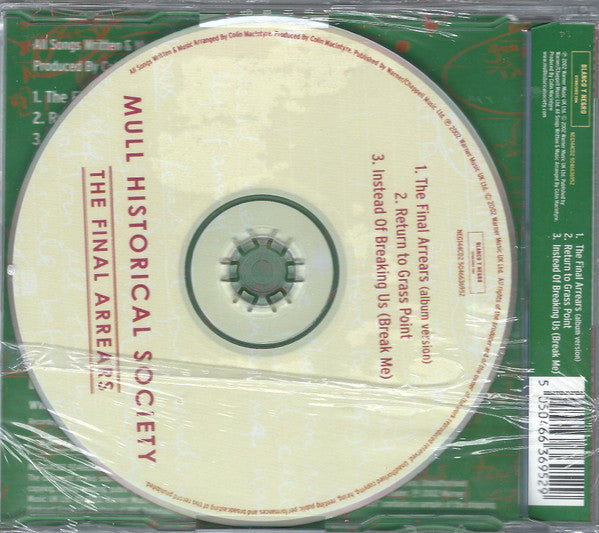 Mull Historical Society : The Final Arrears (CD, Single, CD2)