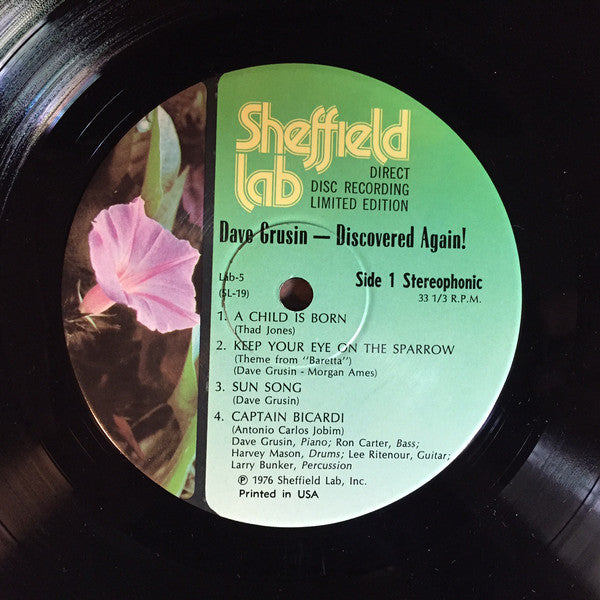 Dave Grusin : Discovered Again! (LP, Album, Ltd, Dir)