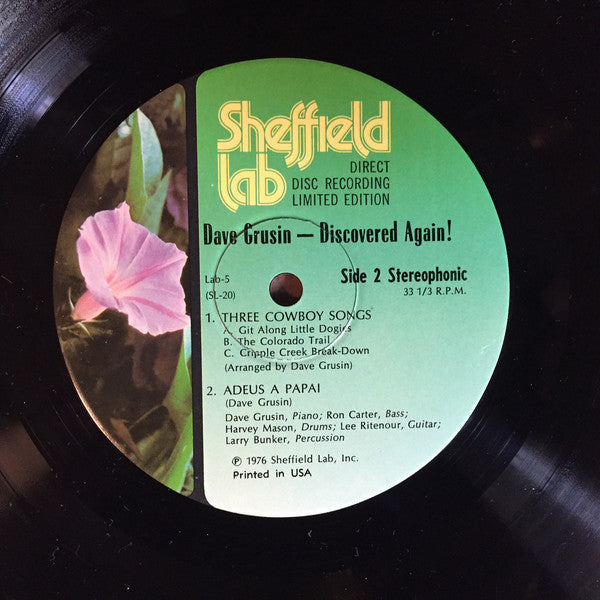 Dave Grusin : Discovered Again! (LP, Album, Ltd, Dir)