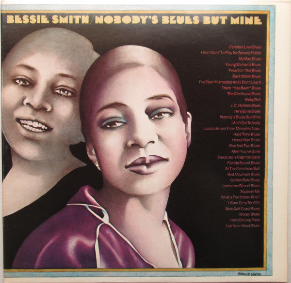 Bessie Smith : Nobody's Blues But Mine (2xLP, Comp, Mono)