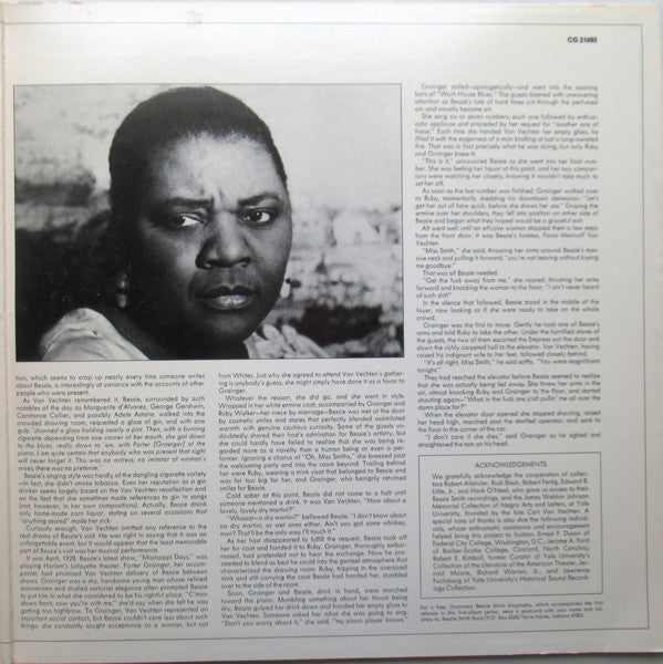 Bessie Smith : Nobody's Blues But Mine (2xLP, Comp, Mono)
