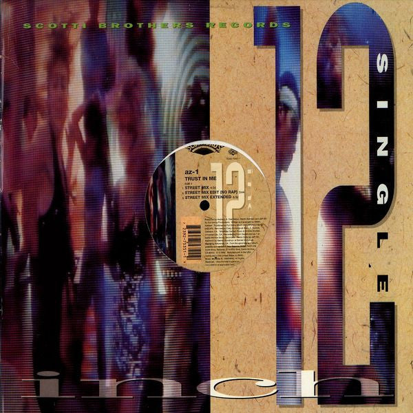 AZ 1 : Trust In Me (12", Maxi)