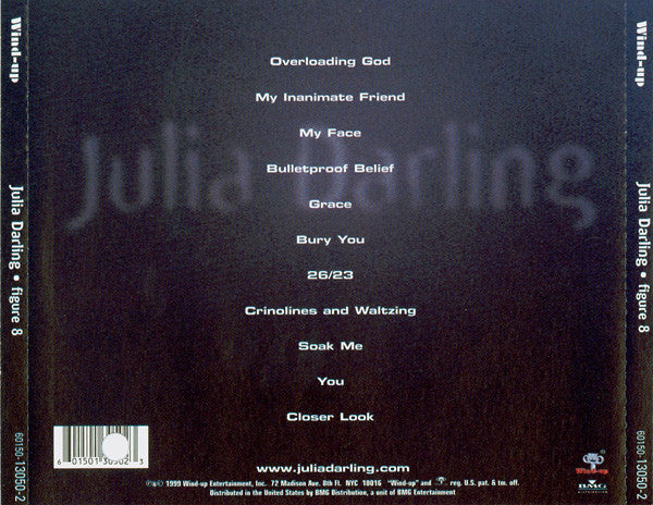 Julia Darling : Figure 8 (CD, Album)