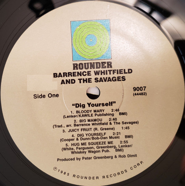 Barrence Whitfield & The Savages* : Dig Yourself (LP, Album)