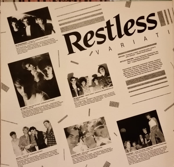 Various : Restless Variations (LP, Comp, Gat)