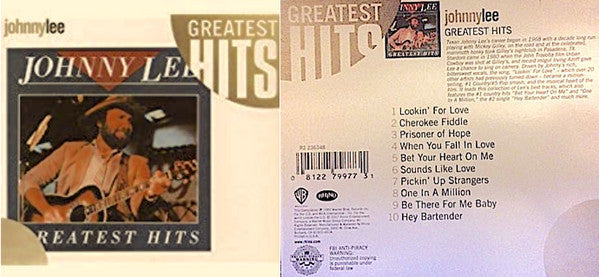 Johnny Lee (3) : Greatest Hits (CD, Comp)