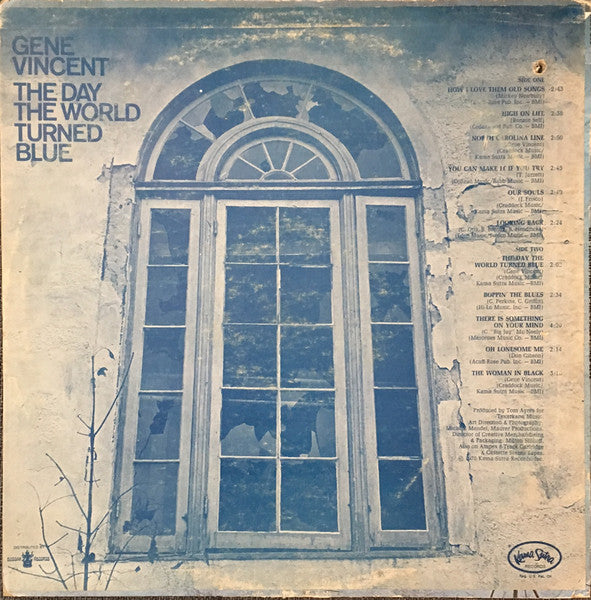 Gene Vincent : The Day The World Turned Blue (LP, Album, Mon)