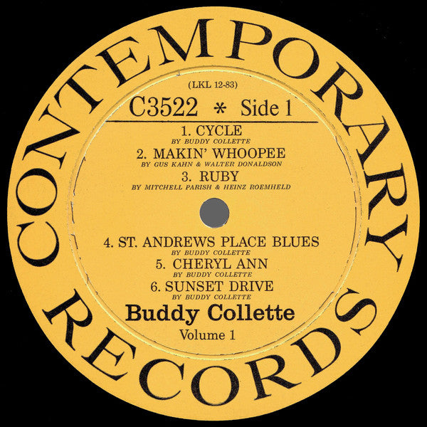 Buddy Collette : Man Of Many Parts (LP, Album, Mono, RCA)