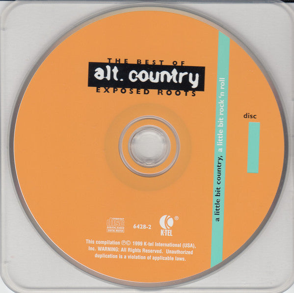 Various : Exposed Roots - The Best Of Alt. Country (2xCD, Comp)