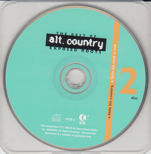 Various : Exposed Roots - The Best Of Alt. Country (2xCD, Comp)