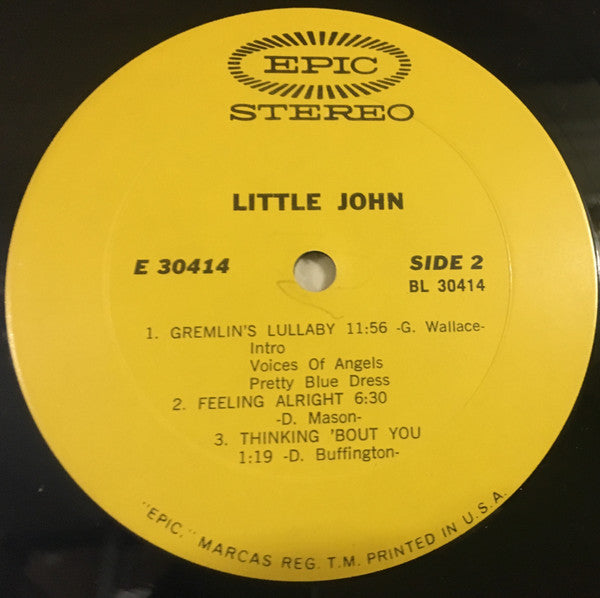 Little John (7) : Little John (LP, Album)