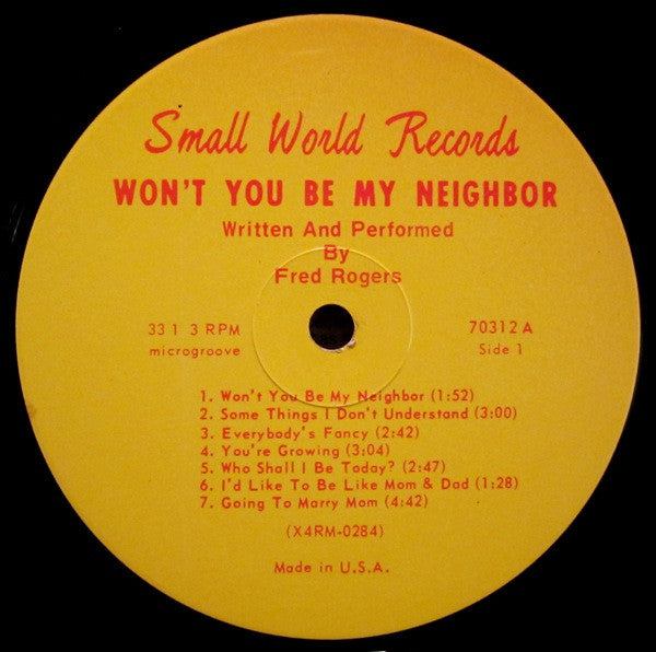 Misterogers* : Won't You Be My Neighbor? (LP, Album)