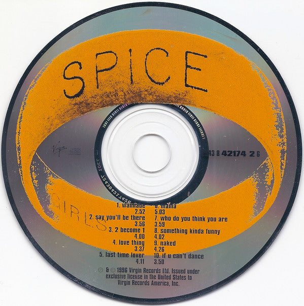 Spice Girls : Spice (CD, Album, RP)