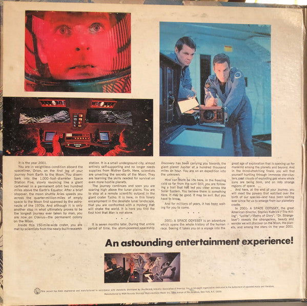 Various : 2001: A Space Odyssey (Music From The Motion Picture Sound Track) (LP, Album, Gat)