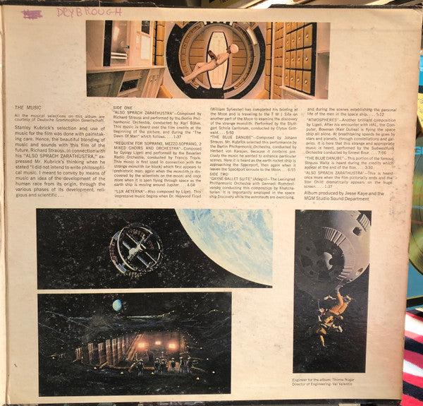 Various : 2001: A Space Odyssey (Music From The Motion Picture Sound Track) (LP, Album, Gat)