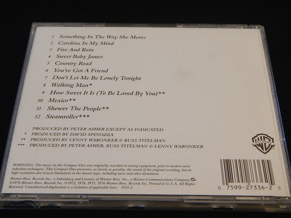 James Taylor (2) : Greatest Hits (CD, Comp, RE)