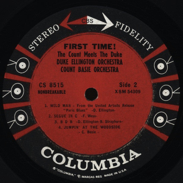 Duke Ellington And Count Basie : First Time! The Count Meets The Duke (LP, Album, Hol)