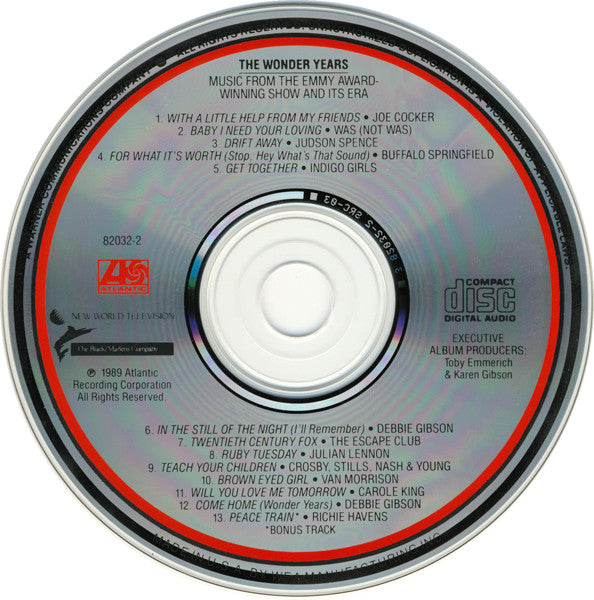 Various : The Wonder Years (CD, Comp)