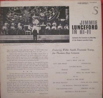 Billy May And His Orchestra : Jimmie Lunceford In Hi-Fi (LP, Album, Mono)