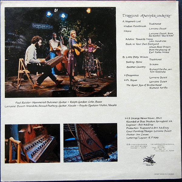 Trapezoid : Another Country (LP, Album, RP)