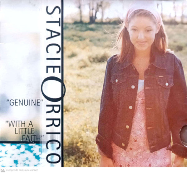 Stacie Orrico : Genuine / With A Little Faith (CD, Single, Promo)