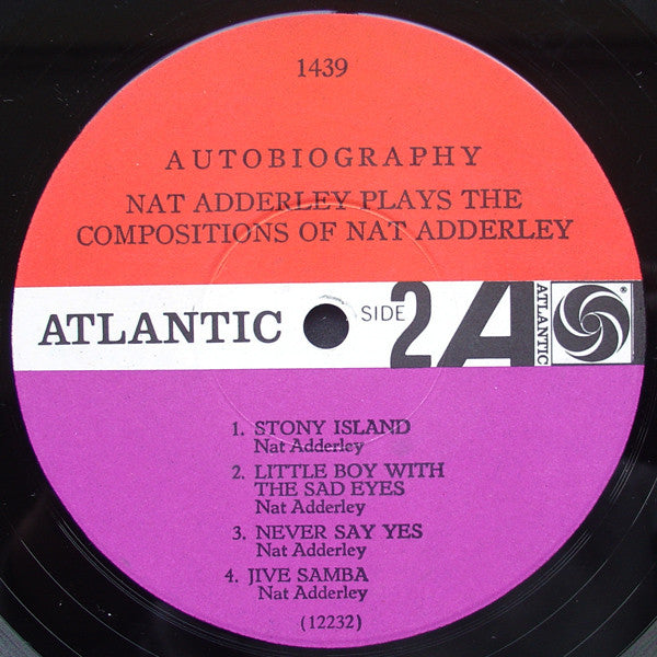 Nat Adderley : Autobiography (LP, Album, Mono)