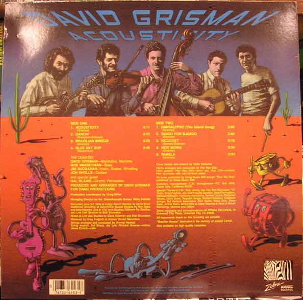 David Grisman : Acousticity (LP, Album)