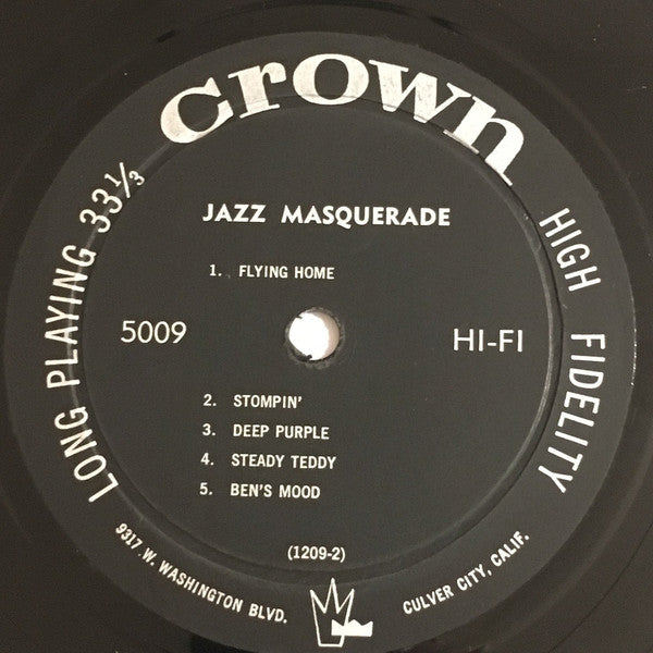 The Modern Jazz Stars : Jazz Masquerade (LP, Album)