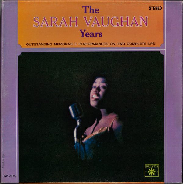 Sarah Vaughan : The Sarah Vaughan Years (2xLP, Comp, Box)