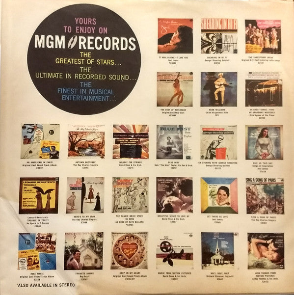 Sam Taylor And His Orchestra : Blue Mist (LP, Album, Mono)