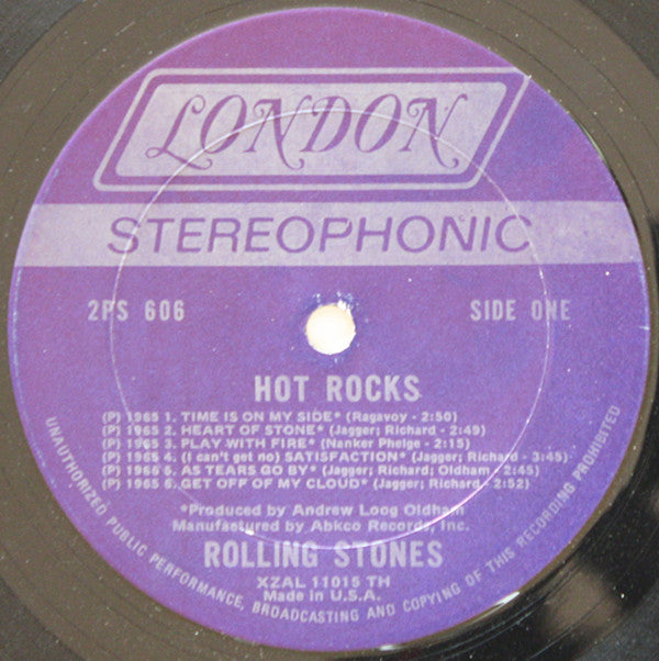 The Rolling Stones : Hot Rocks 1964-1971 (2xLP, Comp, Mono, Ter)
