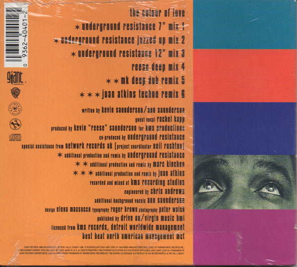 The Reese Project : The Colour Of Love (Remixes) (CD, Maxi)