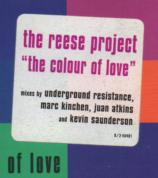 The Reese Project : The Colour Of Love (Remixes) (CD, Maxi)