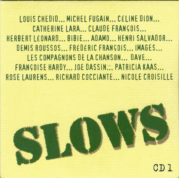 Various : 100 Titres Slows (5xCD, Comp + Box)