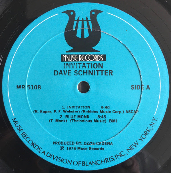 David Schnitter : Invitation (LP, Album)