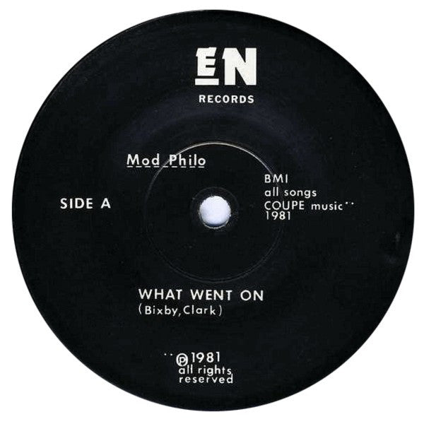 Mod Philo : What Went On (7", EP)