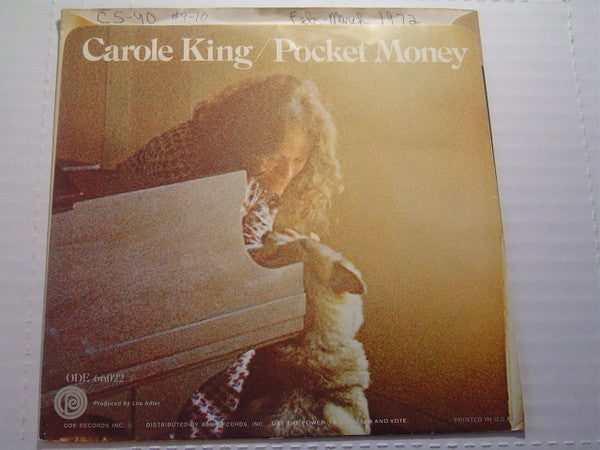 Carole King : Sweet Seasons / Pocket Money (7", Single)